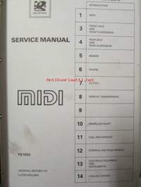 Bedford Service manual (TS1352), august 1988