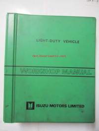 Isuzu Light-duty vehicle Workshop manual 1986 and later model, UBS series No. UB-WE-65G