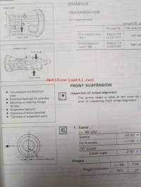 Isuzu Light-duty vehicle Workshop manual 1986 and later model, UBS series No. UB-WE-65G
