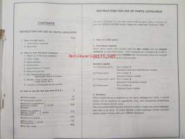 Honda Accord 4-door Sedan, Type SJ-820/830 SJ-342/343/542/543, Parts Catalogue, model 1979-80.