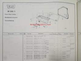 Honda Accord 4-door Sedan, Type SJ-820/830 SJ-342/343/542/543, Parts Catalogue, model 1979-80.