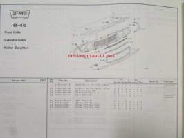 Honda Accord 4-door Sedan, Type SJ-820/830 SJ-342/343/542/543, Parts Catalogue, model 1979-80.