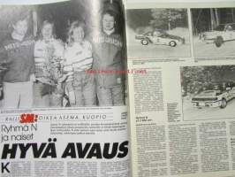 Vauhdin maailma 1990 nr 2 -mm. Ralli-EM tunturi, Ralli-SM itä-häme ja kuopio, Formula 1 kausi testiajot hämmentävät, Honda 1500 Gold Wing, Kuukauden profiili