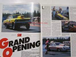 Vauhdin maailma 1990 nr 8 -mm. Drag SM, Le Mans 24, Formula 1 Kanada ja Mexiko GP:t, Trial-MM Suomi, Gilera SP 01, Opel Calibra, Truck-EM Mantorp, ALfa 164 16V,