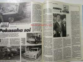 Vauhdin maailma 1990 nr 8 -mm. Drag SM, Le Mans 24, Formula 1 Kanada ja Mexiko GP:t, Trial-MM Suomi, Gilera SP 01, Opel Calibra, Truck-EM Mantorp, ALfa 164 16V,