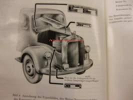 Mercedes-Benz typ L 321 - LA 321 ( 6 syl.Diesel OM 321) - Betriebsanleitung - Käyttöohjekirja