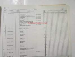 Mercedes -Benz Type OM 326, (30034), Motor-Ersatzteilliste ausgabe E, Stand von juli 1962 Änderungen vorbehalten.  -  Engine Spare parts list edition E, As per