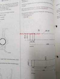 MOT. C Renault Reparationshandbok, Motorer 4-cylindriga, 688-C1E, 689C1C, 810-C1H, 840-C6J-C7J, 847-C1JC2J, Maj 1981.
