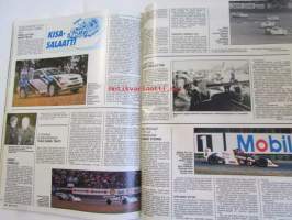 Vauhdin maailma 1990 nr 10 -mm. Formula 1 Belgia,Saksa ja Unkari, Audi Coupe S2, Nissan Prairie, Honda NXS, Jurvan uusi rata, Ralli-MM Argentiina, Kemora 500,