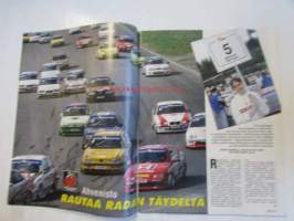 Vauhdin maailma 1999 nr 6 -mm. Martti huhtamäki, Jimmy Alister ja Colin McRae, Kuorma-autojen EM-Cup Ranska ja Espanja, Formula ! Monaco ja San Marino, RR-MM