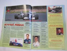 Vauhdin maailma 1999 nr 5 -mm. Allan McNish ja Julian Bailey, Mick Lindford, Peugeot 306 NSC rata-auto, Päivä Maranellossa, Formula 1 Brasilia, Ralli-MM