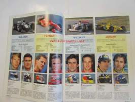 Vauhdin maailma 1999 nr 3 -mm. Formula 1 ennakko, CART testit, Ralli MM Ruotsi, Ralli-SM Heinola, Varikolla kuiskitaan, Alfa Romeo 156-rataprojekti, Pistejäärata