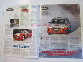 Vauhdin maailma 1999 nr 3 -mm. Formula 1 ennakko, CART testit, Ralli MM Ruotsi, Ralli-SM Heinola, Varikolla kuiskitaan, Alfa Romeo 156-rataprojekti, Pistejäärata