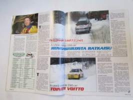 Vauhdin maailma 1999 nr 3 -mm. Formula 1 ennakko, CART testit, Ralli MM Ruotsi, Ralli-SM Heinola, Varikolla kuiskitaan, Alfa Romeo 156-rataprojekti, Pistejäärata