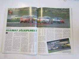 Vauhdin maailma 1998 nr 7 -mm. suomalaiset rallimiehet asvaltilla, Channel 4 ralli, CART madison, West Allis ja Detroit, Rata-SM Alastaro, Helio Castrio-Neves,