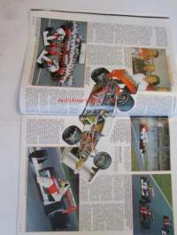 Vauhdin maailma 1998 nr 4 -mm. McLaren historia osa 3, Formula 1 Australia, CART avaus, Geneven kevät, Ralli-SM Safari, Mitsubishi Evo, NASCAR, Legend-tehdas