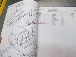 Wille 655c varaosaluettelo, reservdelskatalog, spare parts list, valmistenumerosta 119001 eteenpäin, tillverkningsnummer, production number