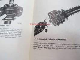 Volkswagen LT 5-vaihteinen käsivaihteisto 008 ja vetopyörästö korjausohjeet