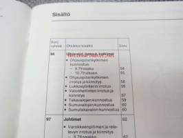 Volkswagen LT sähkölaitteet korjausohjeet