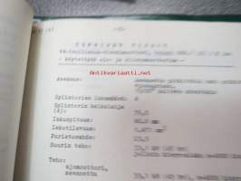 Schörling Waggonbau - käsikirja yleiskonelaustaa ja M-TTV IIn rakennetta varten (lakaisukone - käyttöohjekirja)