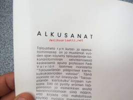 Talouselämän kiertokulku eli yksinkertainen kokonaisesitys  talouselämän pääpiirteistä