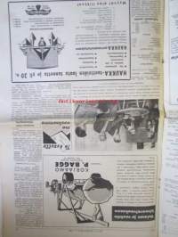 Koneviesti 1962 nr 5 -mm. Viljakuivurit  1962 toimintaperiaatteet kuvakatsauksena, Kolme &quot;kovaa&quot; keksintöä kivenraivausvaunu, vetolaite ja pinotavaran