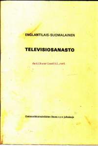 Englantilais-suomalainen televisiosanasto, 1969.