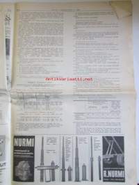 Koneviesti 1963 nr 14 -mm. Traktori uutuuksia markkinoille Fordson traktorisarja Massey Ferguson-30 Raskaansarja Valmet traktori, Perunamaan hoitokoneet,