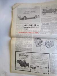 Koneviesti 1963 nr 14 -mm. Traktori uutuuksia markkinoille Fordson traktorisarja Massey Ferguson-30 Raskaansarja Valmet traktori, Perunamaan hoitokoneet,