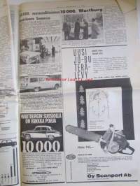 Koneviesti 1963 nr 14 -mm. Traktori uutuuksia markkinoille Fordson traktorisarja Massey Ferguson-30 Raskaansarja Valmet traktori, Perunamaan hoitokoneet,