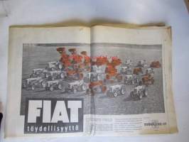 Koneviesti 1963 nr 14 -mm. Traktori uutuuksia markkinoille Fordson traktorisarja Massey Ferguson-30 Raskaansarja Valmet traktori, Perunamaan hoitokoneet,