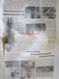 Koneviesti 1964 nr 20 -mm. Koneellista putkenlaskua kokeiltiin, Maailmannäyttely, Kuivatusolosuhteista Hollanissa, DLG:n salaojituspäivät Kynnön SM, Kipattava
