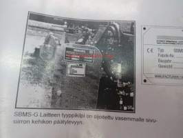 Piennarleikkuri SBMS-G -käyttöohjeet