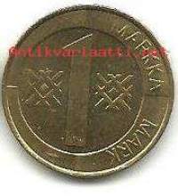 1 markka 1993
