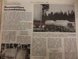 Koneviesti 1969 / 12 11.6.1969 -sis. mm. seur. artikkelit / kuvat / mainokset; Zetor, Näin tehdään kiilahihna, Mopoartikkeli, Vaijerijuontokone häviää,