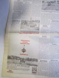 Koneviesti 1964 nr 16 -mm. Uusia tuloksia USA:n salaojatutkimuksista, Viljakuivurit 1964 Tekniset tiedot, Viilukierukka - uusi muokkausväline, Rautatiet tehostavat