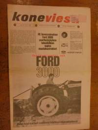 Koneviesti 1967 / 18.sis,mm.Kuvasatoa Zetor tehtaalta.Perunannostokoneita.Traktoreissa ja työkoneissa käytettävä polttoaine.Hiab-sarja täydentyy.ym