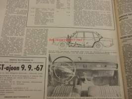 Koneviesti 1967 / 18.sis,mm.Kuvasatoa Zetor tehtaalta.Perunannostokoneita.Traktoreissa ja työkoneissa käytettävä polttoaine.Hiab-sarja täydentyy.ym