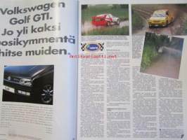 Vauhdin maailma 1997 nr 8 -mm. Ralli-SM kokkola ja Kouvola, Channel 4, Formula 1 Ranska, Englanti ja saksa GP:t, Rata-SM Virtasalmi, Kuorma-autojen FIA-Cup,