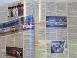Vauhdin maailma 1997 nr 8 -mm. Ralli-SM kokkola ja Kouvola, Channel 4, Formula 1 Ranska, Englanti ja saksa GP:t, Rata-SM Virtasalmi, Kuorma-autojen FIA-Cup,