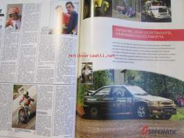 Vauhdin maailma 1997 nr 8 -mm. Ralli-SM kokkola ja Kouvola, Channel 4, Formula 1 Ranska, Englanti ja saksa GP:t, Rata-SM Virtasalmi, Kuorma-autojen FIA-Cup,