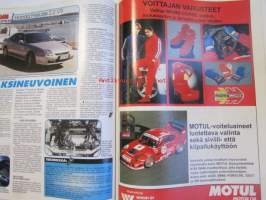 Vauhdin maailma 1997 nr 5 -mm. Helsinki Thunder, FIA GT avaus, Formula 1 Brasilia ja Argenttiina Gp:t, Ralli-MM Katalonia, American Car Show, Renault Sport Spider,