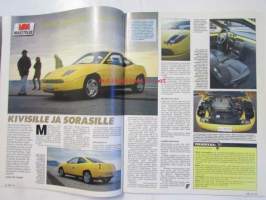 Vauhdin maailma 1994 nr 1 -mm. JJ Lehdon Benettonin ja Mika Häkkisen McLaren testit, Salosen Citroen ZX Rallye Raid - Salosen dyynitykki, Coupe Fiat, Porsche 911