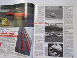 Vauhdin maailma 1994 nr 1 -mm. JJ Lehdon Benettonin ja Mika Häkkisen McLaren testit, Salosen Citroen ZX Rallye Raid - Salosen dyynitykki, Coupe Fiat, Porsche 911