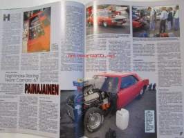 Vauhdin maailma 1994 nr 1 -mm. JJ Lehdon Benettonin ja Mika Häkkisen McLaren testit, Salosen Citroen ZX Rallye Raid - Salosen dyynitykki, Coupe Fiat, Porsche 911