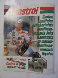 Vauhdin maailma 1994 nr 1 -mm. JJ Lehdon Benettonin ja Mika Häkkisen McLaren testit, Salosen Citroen ZX Rallye Raid - Salosen dyynitykki, Coupe Fiat, Porsche 911