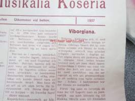 Viborgensi Musikalia Koseria 1937 nr 00  9 - Ilmestyy tarpeen tullen / Utkommer vid behov -viipurilainen pilalehti