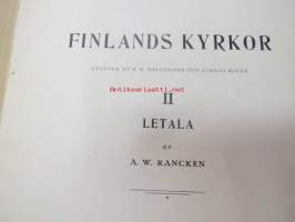 Finlands Kyrkor II Letala (Laitila - sarjassa Suomen kirkot, ruotsinkielinen)