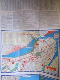 Gulf / Meropolitan Boston and cape cod, Tourgide Map and Boston street Map.