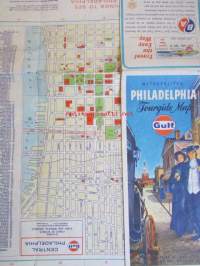 Gulf / Meropolitan Philadelphia, Tourgide Map.